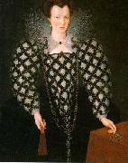 Portrait of Mary Rogers: Lady Harrington dfg